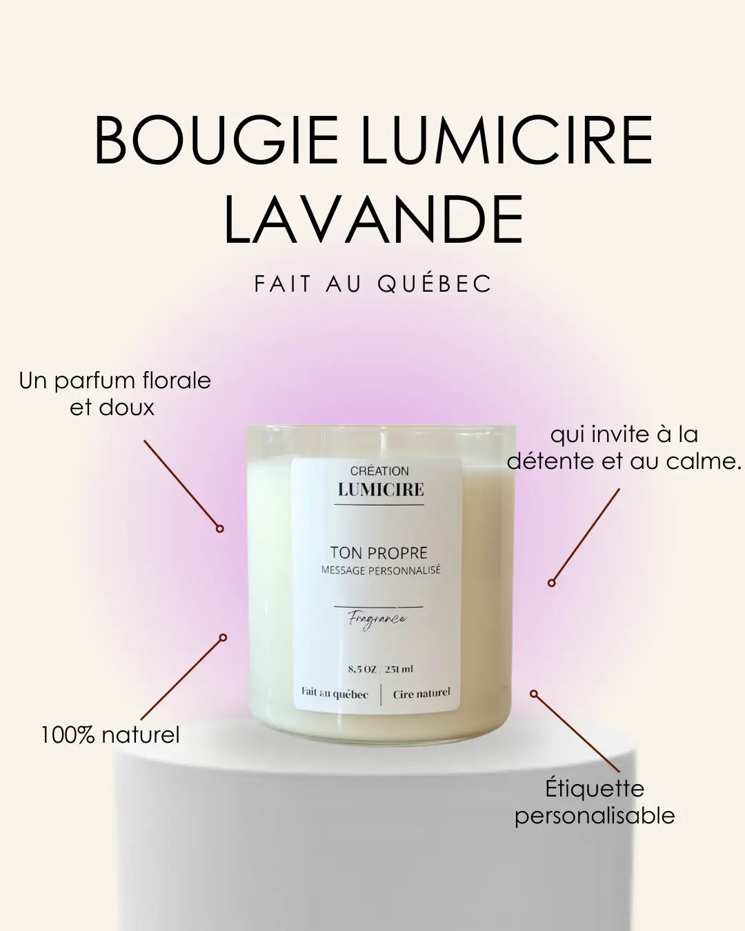 Lavande Lumicire
